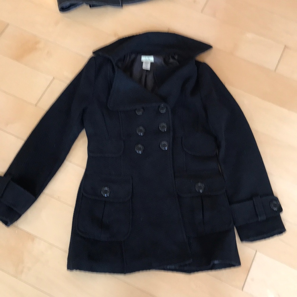 Mid weight jacket wool blend